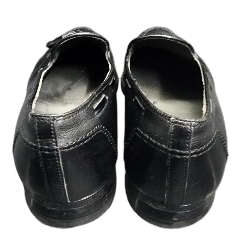 FootJoy Classics Men's Black Leather Tassel Loafer Shoes Size 11D Style 75309